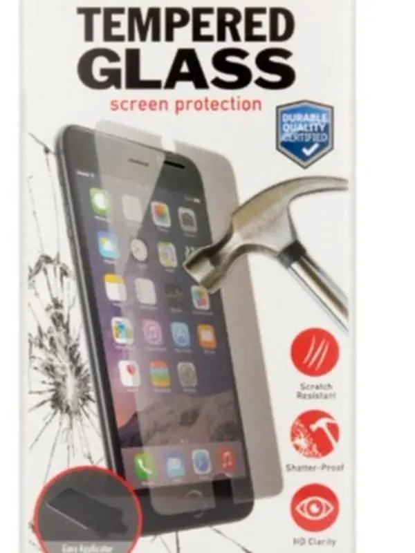 iHip Tempered Glass HD Screen Protector - Shatter and Scratch Resistant - iPhone 6/6s/7/8
