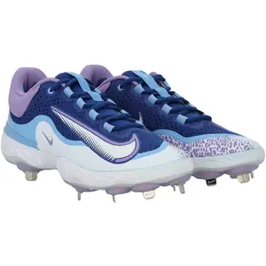 George Springer Toronto Blue Jays Player-Issued Blue and Purple Nike Cleats from the 2025 MLB Season - Fanatics Authentic Certified