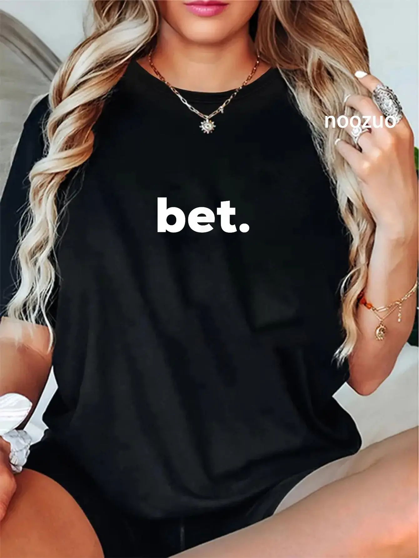 100% Cotton bet. T-Shirt - Popular Slang - Cool T-Shirt T-Shirt