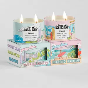 Oahu Pack Hawaii Scented Candles (4-Pack)