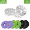 Professional Performance Thumbsticks Grips with Precision Rings & Resistance, 2-Piece (1 High-Rise, 1 Mid-Rise) Joystick Caps for PS4/PS5, Xbox Controllers, Gamer Stuff, PS5 Accessories, Back to School Haul