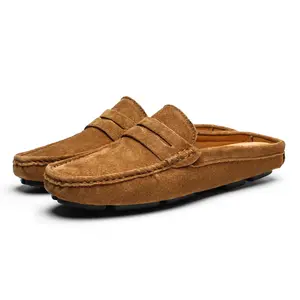 New men's shoes, men's stylish casual shoes, retro trendy mule shoes,Stylish, Sleek & Comfortable Lightweight Handcrafted Men's Casual Retro Mules