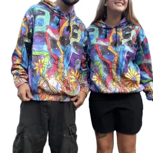 Imaginables Peace Overcome Art Hoodie