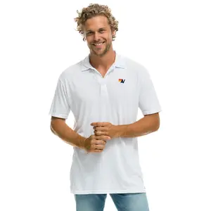 AVIATOR NATION POLO - WHITE