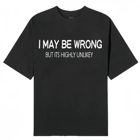 Men's Funny Quote Slogan T-Shirt, Casual Slim-Fit Short-Sleeve Crewneck, Lightweight Polyester-Cotton Blend for Summer Wear, Funny Quote Slogan Men's Short-Sleeve T-Shirts, Loose, Tops, Tshirt, Street Style, Shortsleeve, Menswear, Crew Neck, Funny, Embarr