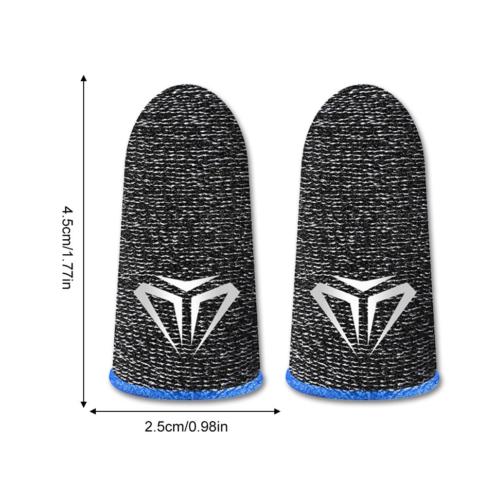 Mobile Game Fingertip Gloves For Gamer Sweatproof Anti-slip Touch Screen Finger Sleeve Breathable Gaming Finger Cover