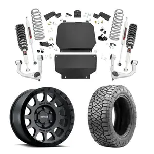 Built Package | 2022-2026 Toyota Tundra | 3.5" RC Lift, 17" Method MR305 MB & 35" Nitto Ridge Grapplers