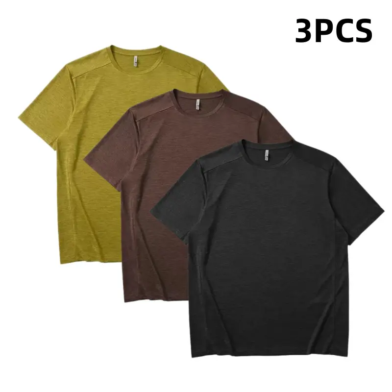 1/3-Pack Men’s Performance T-Shirts, Quick-Dry Lightweight Moisture-Wicking Shirts for Gym, Running and Outdoor Wear