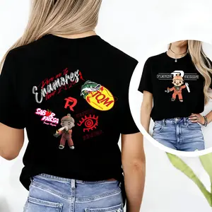 100% cotton retro "Forsa Radar" popular song album # 178 pattern sweatshirt, Mexican regional style shirt, fashionable top 21st century Mexican style