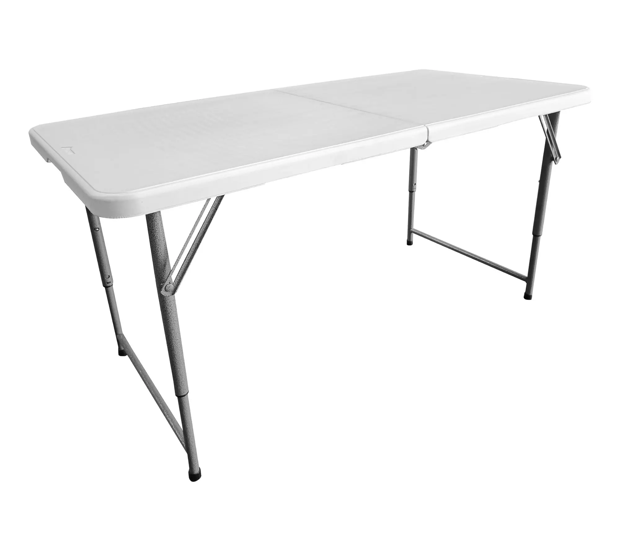 Techni Home 4' Granite White Adjustable HeightFolding Table Techni Home 4' Granite White Adjustable HeightFolding Table