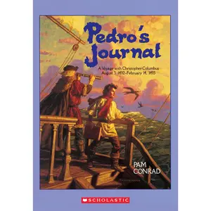 USED-Pedro's Journal: A Voyage with Christopher Columbus August 3, 1492-February 14, 1493 by Conrad, Pam (Paperback)