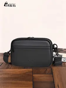 Men's Crossbody Bag, Casual Commuter Shoulder Bag, Multi-Functional Side Pocket Backpack, Gift for Boyfriend