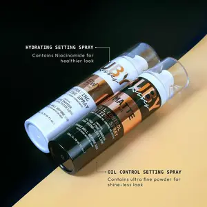 Ruby Kisses Matte Oil Control Setting Spray with Ultra Fine Powder & Hydrating Extracts for Long Lasting Fresh Look