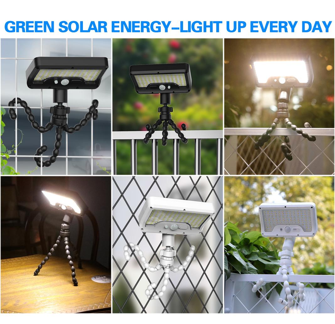 3-in-1 Clip-On Solar Lights Outdoor, No Wiring Needed, Motion Sensor Security Light, 360° Adjustable, 92 LEDs Super Bright, IP65 Waterproof for Fence, Deck & Camping 3-in-1 Clip-On Solar Lights Outdoor, No Wiring Needed, Motion Sensor Security Light, 360° Adjustable, 92 LEDs Super Bright, IP65 Waterproof for Fence, Deck & Camping