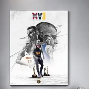 For The Third Time Nikola Jokic Denver Nuggets Is The NBA’s Most Valuable Player Signature Home Decor Poster