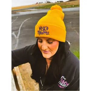 Wisco Throttle Pom-Pom Beanie