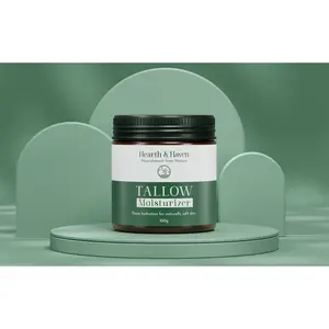 Hearth & Haven Tallow Moisturizer 100g - Intense Hydration with Grass-Fed Tallow for Radiant Care