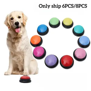 Dog Communication Buttons, Voice Recording Button for Pet Training, 30-Second Record Playback, Funny Gift for Dogs & Cats