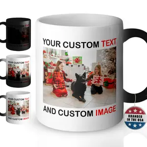 Personalized Magic Mug 11oz with Your Special Photo Perfect Birthday Gift Coffee Mug Heat Sensitive Custom Coffee Mug Color Changing Cup