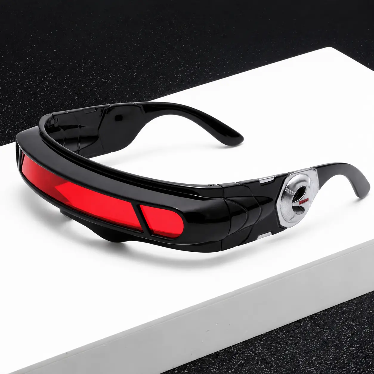 X-Energy Sunglasses Future Hero Visor Cyberpunk Eyewear Props, Party Cosplay Festival Comic Game Lens X-Energy Sunglasses Future Hero Visor Cyberpunk Eyewear Props, Party Cosplay Festival Comic Game Lens