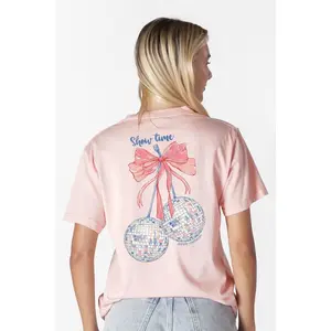 Simply Southern Show Time Mineral Washed T-Shirt