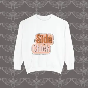 Thanksgiving Side Chick Sweatshirt, Turkey Day Shirt, Funny Fall Jumper, Holiday Apparel, Autumn Pullover