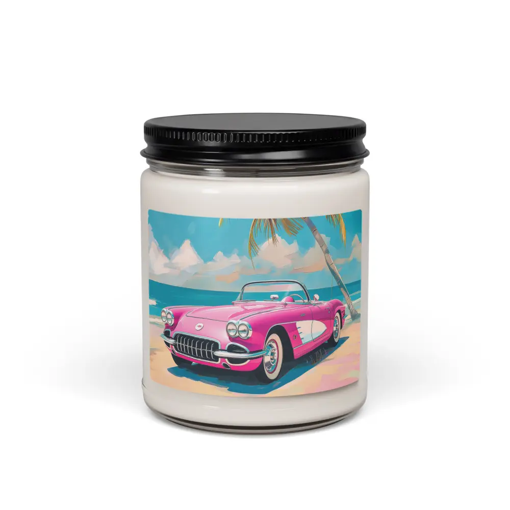 Scented soy candle