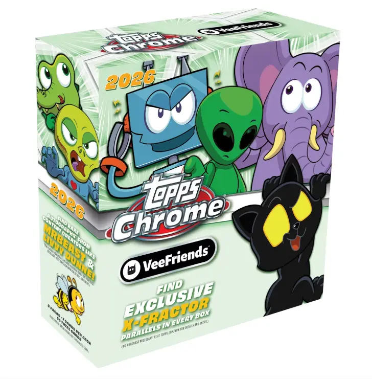 2026 Topps Chrome VeeFriends Mega Box