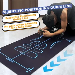 Abdominal wheel special pad Abdominal muscle wheel mat Yoga men's fitness kneel mat training exercise to build abdominal thickening roll abdominal wheel