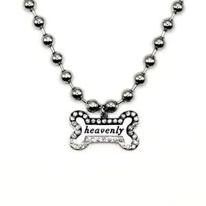 Heavenly Bone Ballchain Necklace