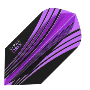 V-100 Flights Oryx Slim Purple/Black Dart Flights