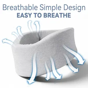 Soft Foam Neck Brace Cervical Collar | Sleeping Neck Support | Spine Pressure Relief & Stable Wrap