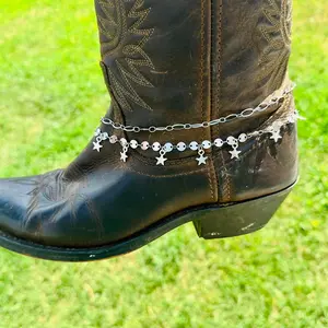 Boot Chain with Star Charms