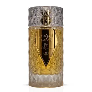 Aabinus Eau de Parfum Spray 100ml (3.4 oz) by Ard Al Zaafaran (Velvet Pouch)