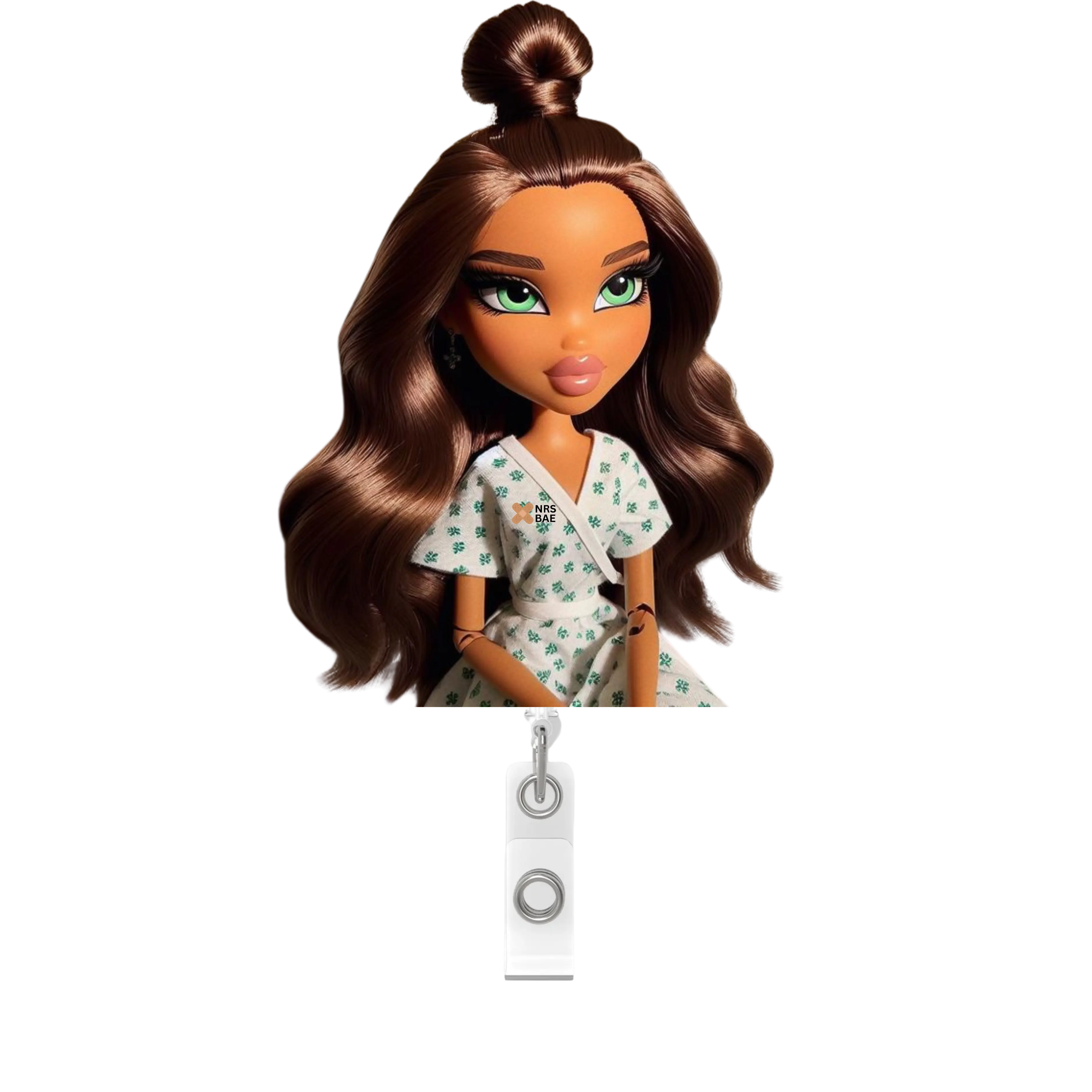 NRSBAE | BRATZ DOLL PATIENT Badge Reel- Pulse Perfection - TikTok Shop