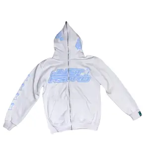 Just Astro Snow Full-Zip Hoodie Lightblue