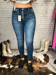 Judy Blue Skinny with Raw Hem