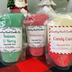 Winter 8oz Squeezable Natural Soy Wax Pouch