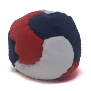 6-Panel Footbag - Red, White & Blue 6-Panel Footbag - Red, White & Blue