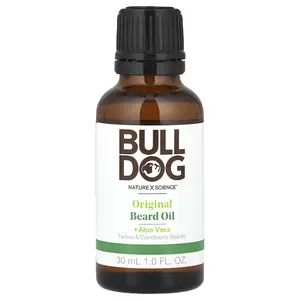 Bulldog Skincare For Men Original Beard Oil, 1 fl oz (30 ml)