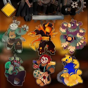 Meleeniacs - Acrylic Keychains: Garbo, Matador, Diablo, Mari-Anna, Boggles, Stocky