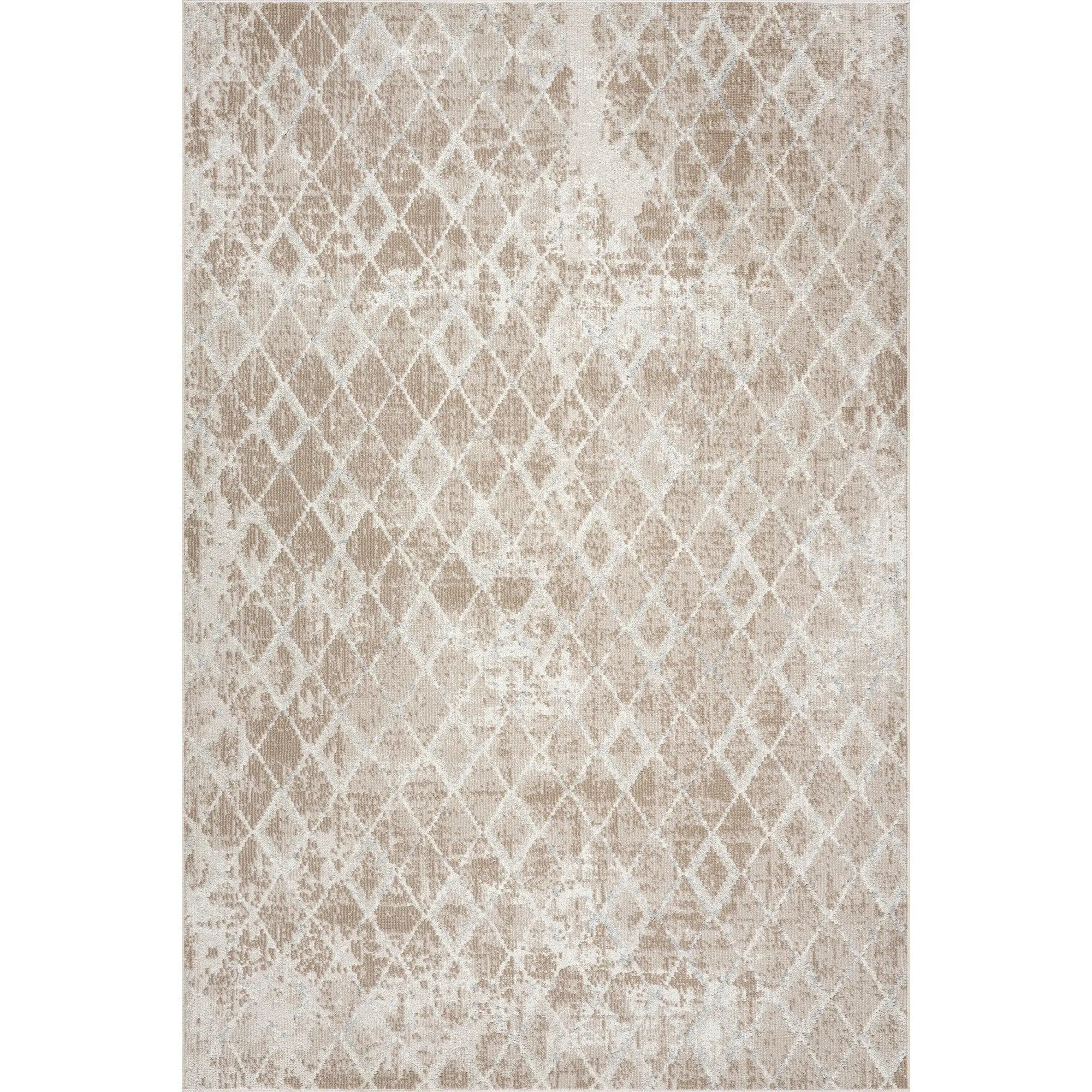 nuLOOM Esmara Rustic Diamond Washable Area Rug