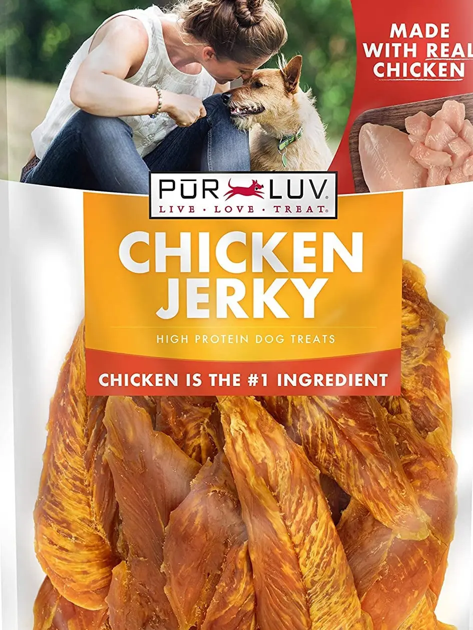Chicken Jerky Dog Treats, Made with 100% Real Chicken Breast, 16 Ounces,