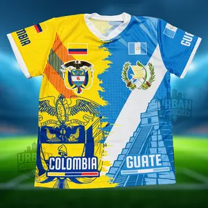 Guatemala Colombia Unisex Jersey