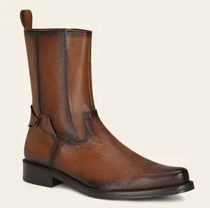 Franco Cuadra Mens Deer Low Shaft Dress Boot - Honey