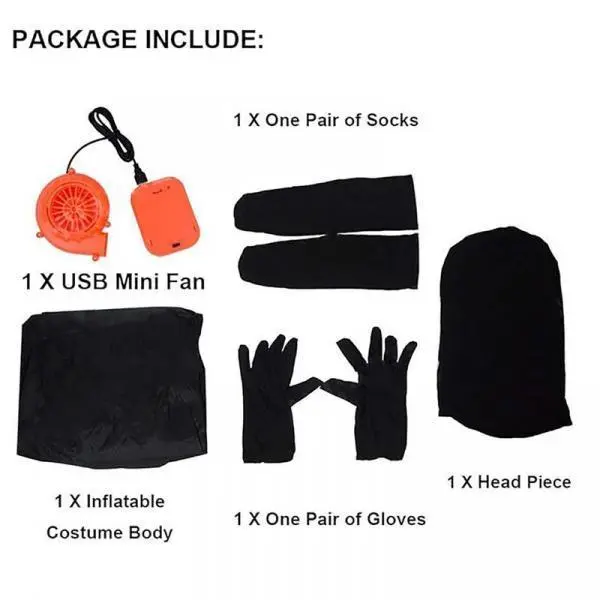 Inflatable Masquerade Costume Full body suit Air Blow up Cosplay Costumes Jumpsuit Suit Inflatable Masquerade Costume Full body suit Air Blow up Cosplay Costumes Jumpsuit Suit