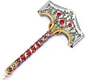 Thor Hammer Keychain - Zinc Alloy Key Holder  & Elegant Design