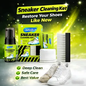 Shoe Cleaning Kit – Premium Sneaker Cleaner & Shoe Care Set for Leather, Suede, Canvas, Mesh & More