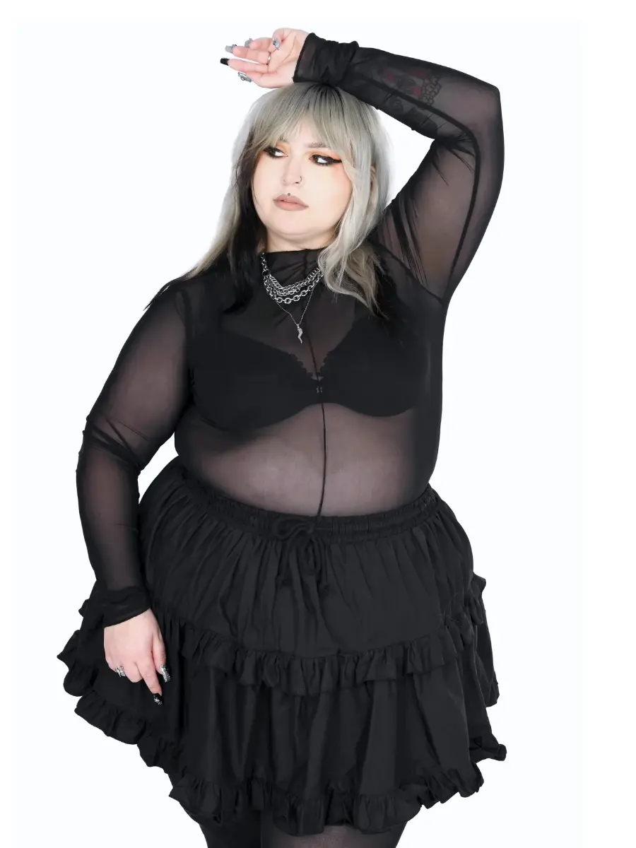 Autopsy Mesh Long Sleeve Top FOXBLOOD RESTOCKED!