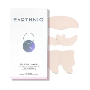 EARTHNIQ Glutathione Radiance Mask Film – Korean Brightening Skincare for Even Tone, Glow & Hydration